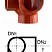 DN 100 x 70 x 70